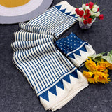 Bollywood Pure Japan Crape Silk & Gajji Silk Bollywood Saree with Printed Blouse