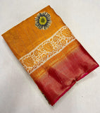 Jalpari Saree Sequence Flower Print Jacquard Border Beautiful Border Saree