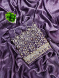 Jalpari Soft Chiffon Fendy Val-Moti Blouse Pattern in limited edition Saree
