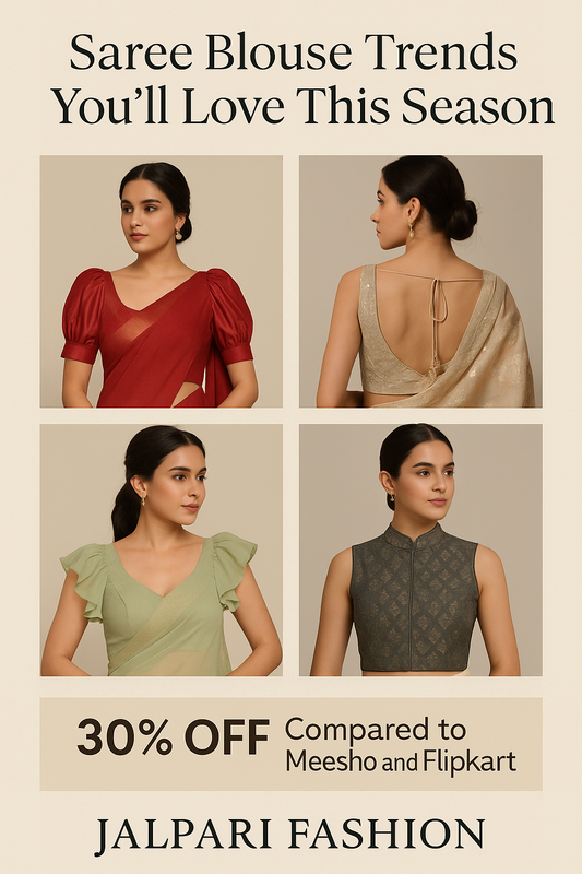 Saree Blouse Trends You’ll Love This Season