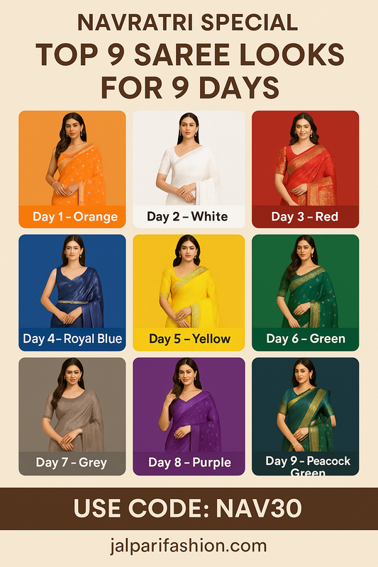 Navratri Special: Top 9 Saree Looks for 9 Days