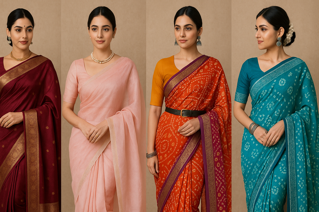 Raksha Bandhan Saree Styling Ideas for Sisters
