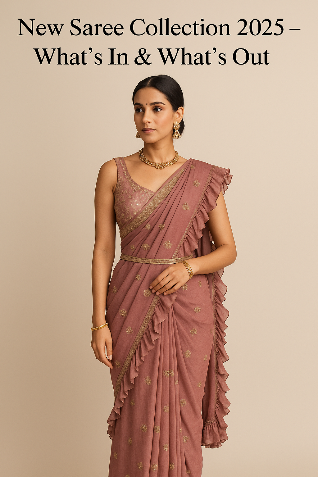 New Saree Collection 2025 – What’s In & What’s Out