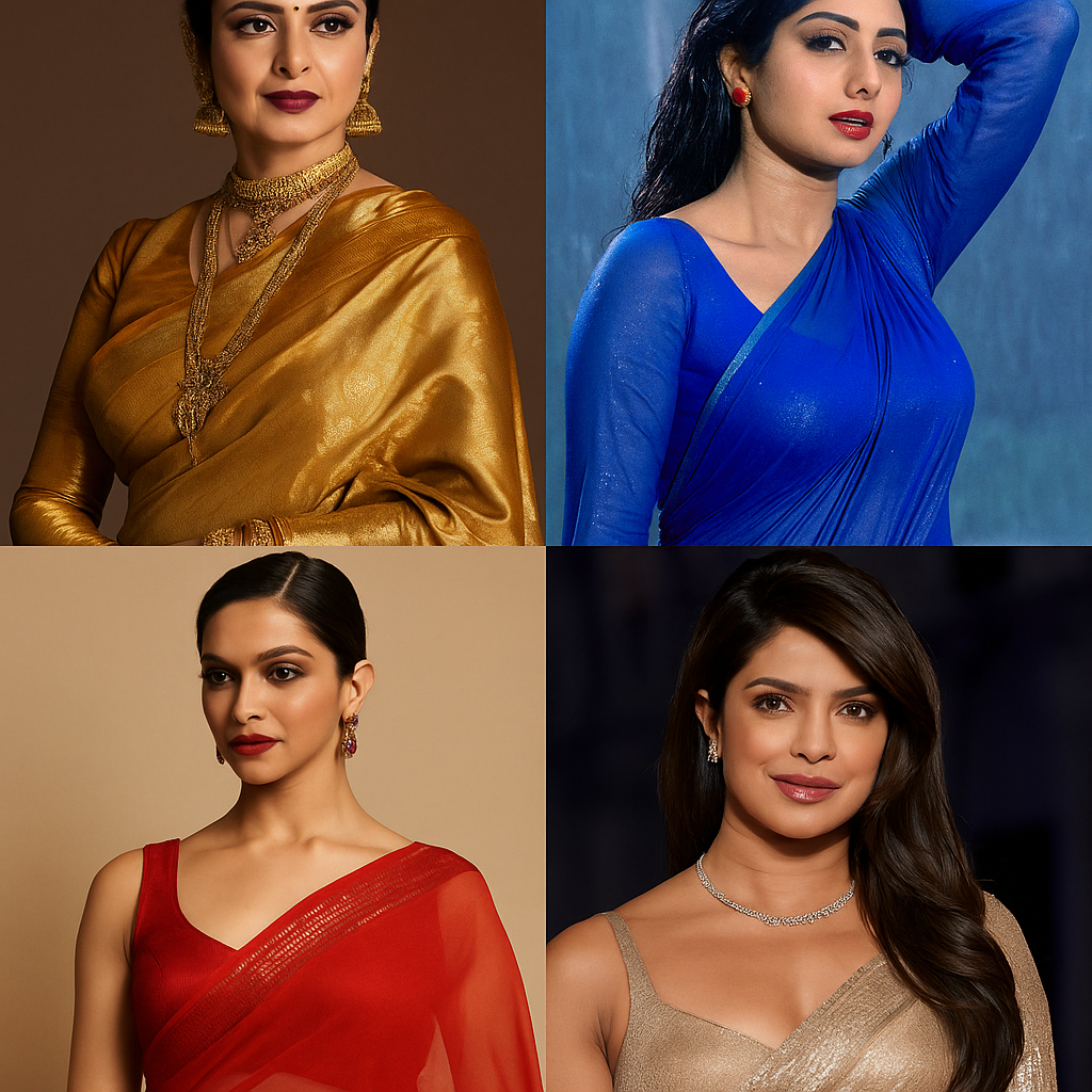 Sarees in Bollywood: Iconic Fashion Moments