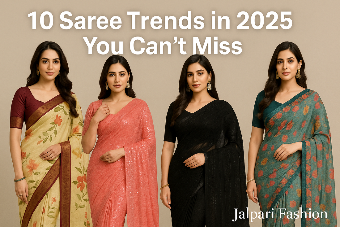 10 Latest Saree Trends Every Woman Should Know in 2025