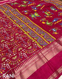 Dola Jequard Sequnce Border Digital Warli Printed Beautiful Art Work Saree & Blouse