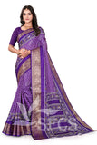 PATOLA PRINT DOLA SILK SPARKLE ZARI BANDHANI PRINT WITH JACQUARD BODAR