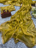 Jalpari Sapce silk Special Simmri Golden Box Pattern in limited edition Saree & Blouse