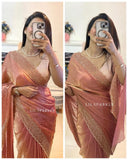 Jalpari Soft Chiffon Fendy & Fancy Val-Moti Border Pattern in limited edition Saree