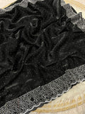 Jalpari Soft Chiffon Fendy Dark Colour & Fancy Val-Moti Border Pattern in limited edition Saree