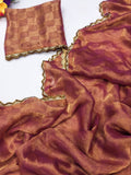 Jalpari Special Simmri Golden Box Super Fendy crush with super hit gum lace