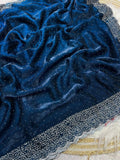 Jalpari Soft Chiffon Fendy Dark Colour & Fancy Val-Moti Border Pattern in limited edition Saree