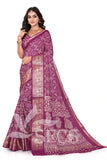 DOLA SILK SPARKLE ZARI DIGITAL PRINT WITH JACQUARD BODAR