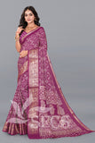 DOLA SILK SPARKLE ZARI DIGITAL PRINT WITH JACQUARD BODAR