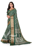 DOLA SILK SPARKLE ZARI DIGITAL PRINT WITH JACQUARD BODAR