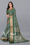 DOLA SILK SPARKLE ZARI DIGITAL PRINT WITH JACQUARD BODAR