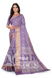 DOLA SILK SPARKLE ZARI DIGITAL PRINT WITH JACQUARD BODAR