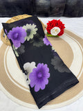 Georgette Beautiful Designer Printed Weightless Saree