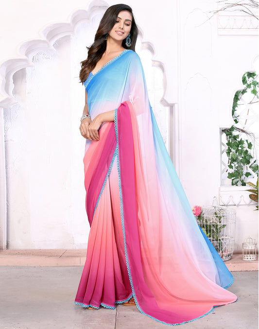 Alia Bhatt Special Saree with Fancy Blouse (Limited Edition)