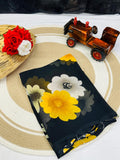 Beautiful Designer Printed Weightless Georgette Saree