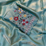 Jalpari Chiffon Fendy super hot lace & Fancy Val-Moti Blouse Pattern in limited edition Saree