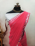 Trendy Women's Daily Wear Georgette Saree