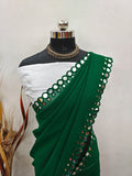 Trendy Women's Daily Wear Georgette Saree