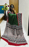 Bollywood Pure Japan Crape Silk & Gajji Silk Bollywood Saree with Printed Blouse