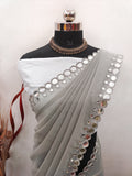 Trendy Women's Daily Wear Georgette Saree