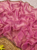 Jalpari Fendy Plain crush with super hit gum Val-Moti lace Pattern in limited edition Saree