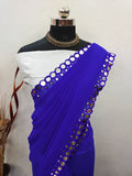 Trendy Women's Daily Wear Georgette Saree