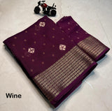 Bandhni Marshmallow Soft Silk Saree With Beautiful floral print Design