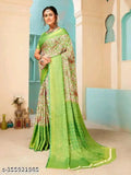 Brasso Chiffon Saree with Blouse Piece